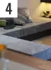 空間に合わせて特別に設えた造作ソファ