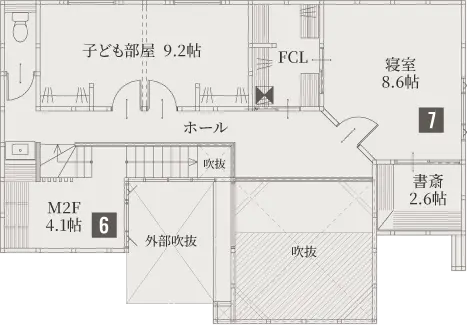 2階　平面図